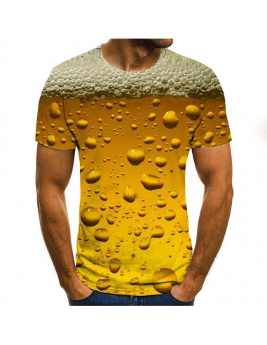 Koszulka męskia 3D T-shirt bąbelki