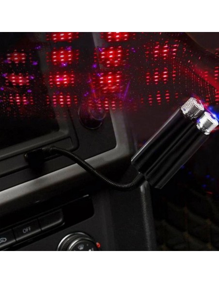 Projektor Dual Led Usb Do Samochodu O Wietlenie Kol Super