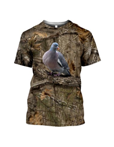 Koszulka męska t-shirt 3D gołąb
