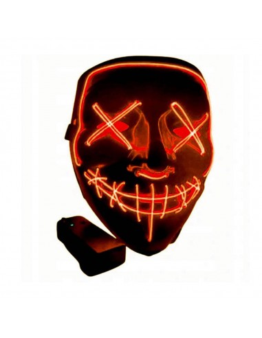 Podświetlana maska na halloween LED...