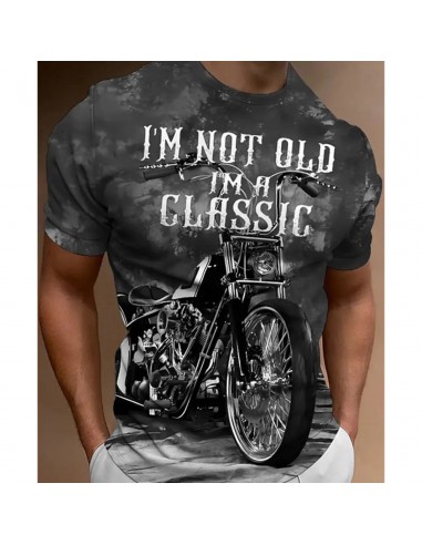 T-shirt męski z motoryzacyjnym wzorem...